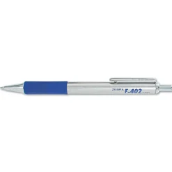 Zebra Retractable Ballpoint Pen,Fine Point, 0.7mm, Blue Ink (ZEB29220)