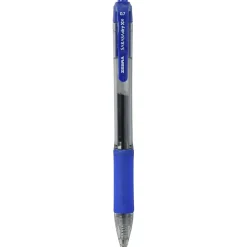Zebra Sarasa Dry X20 Retractable Gel Pen, Medium Point, 0.7mm, Blue Ink, 12/Pack (46820)