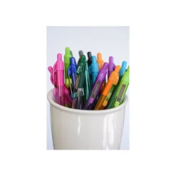 Zebra Z-Grip Retractable Ballpoint Pen, Medium Point, 1.0mm, Assorted Ink, 24 Pack (12271)